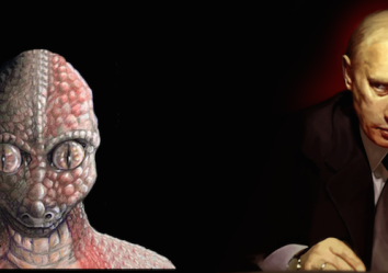 Putin e i rettiliani