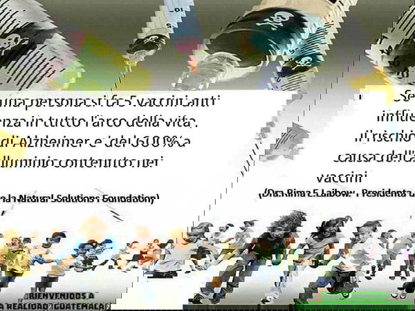 Il vaccino anti influenzale, l’alluminio e l’Alzheimer