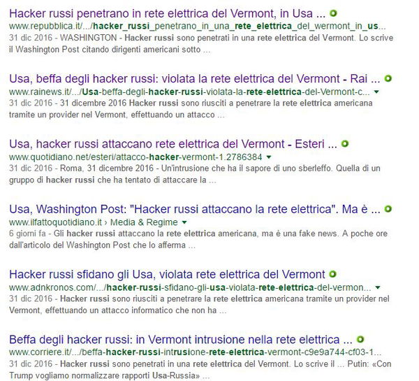 Gli hacker russi e le notizie date frettolosamente