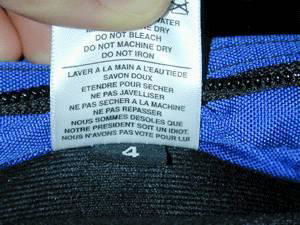 Siamo desolati il nostro presidente è un idiota