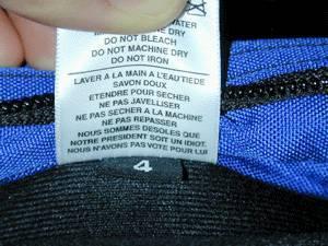 Siamo desolati il nostro presidente è un idiota