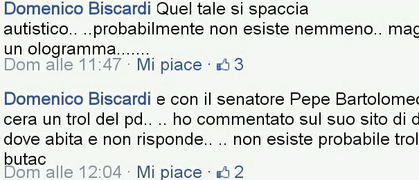 Domenico Biscardi, leone da tastiera article-post