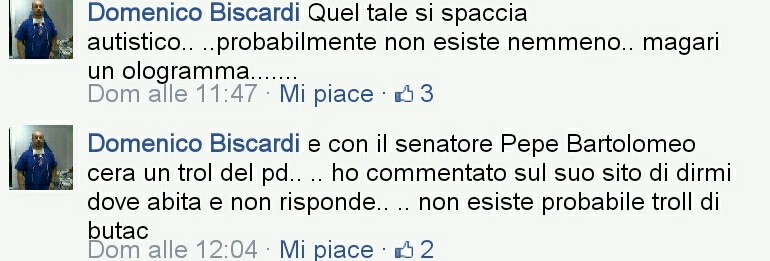 Domenico Biscardi, leone da tastiera article-post