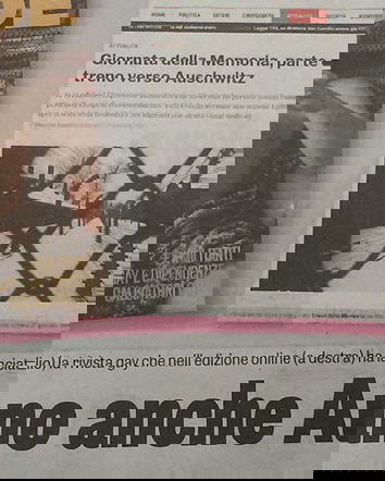 Auschwitz per fare propaganda ai gay!