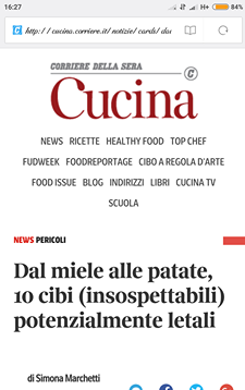 I 9 cibi nocivi che erano 10