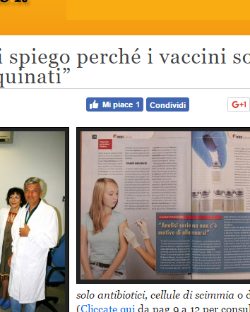 Vaccini inquinati