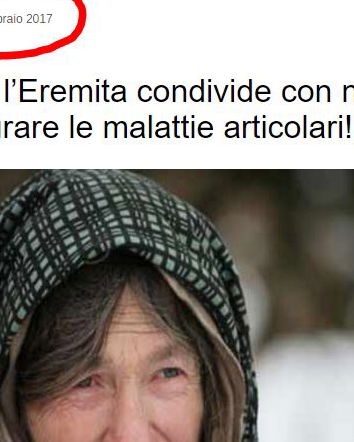 Agafia Lykova l’Eremita, la pubblicità e la fuffa