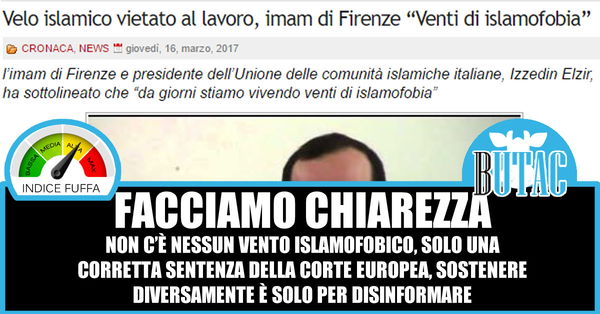 Venti di islamofobia? Non esattamente