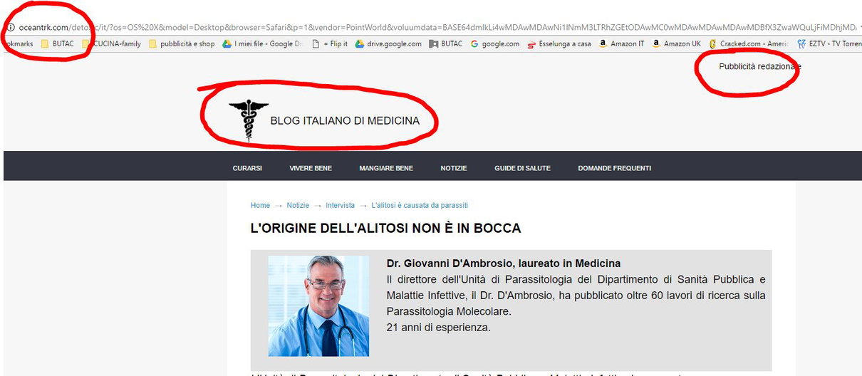 Alitosi, vermi e Detoxic? Truffa! article-post