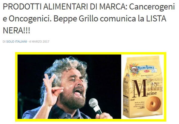 Beppe Grillo comunica la LISTA NERA!!!