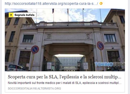 Non hanno scoperto la cura per la SLA