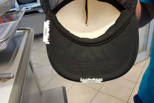 Le lamette nel cappellino article-post