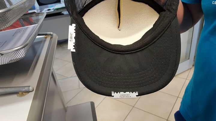 Le lamette nel cappellino article-post
