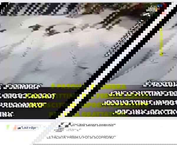 Le falsità prima o poi si scoprono