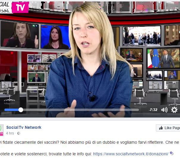 Antivaccinismo strisciante e SocialTV article-post