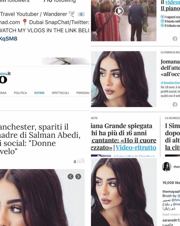 La modella, il giornalismo e il terrorismo article-post