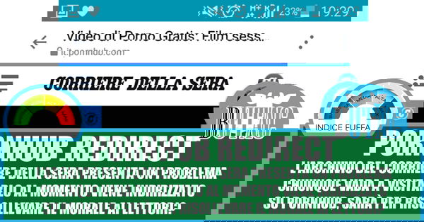 Corriere della sera e PornHub