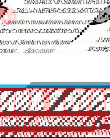 Il sindaco sardo, la carne di maiale e i musulmani