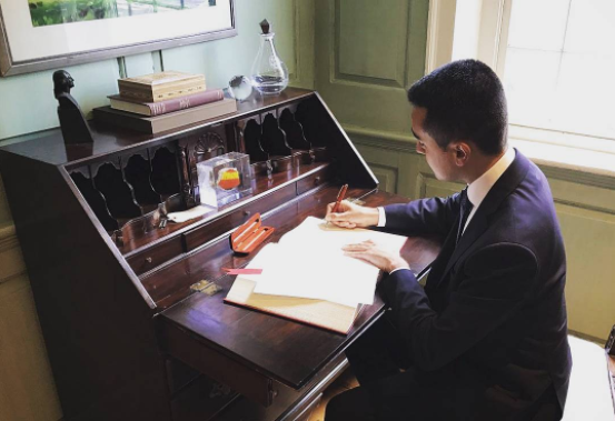 Di Maio a Harvard article-post