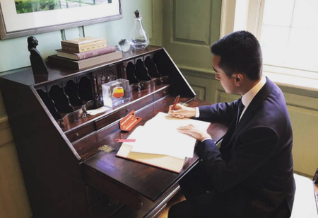 Di Maio a Harvard article-post