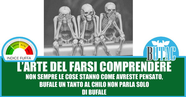 Bufale un tanto al chilo e l’incapacità di comprendere