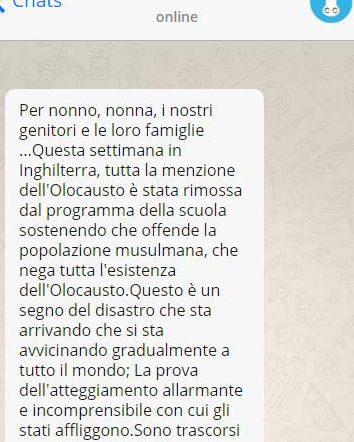 Olocausto rimosso nelle scuole inglesi?