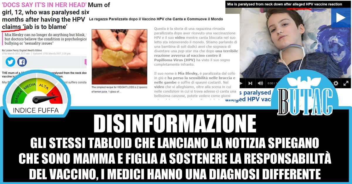 La ragazza (senza prove di essere) paralizzata dal vaccino per l’HPV article-post