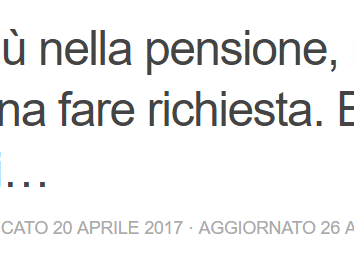 Fare i big likes con le notizie: gli aumenti di 300 euro delle pensioni