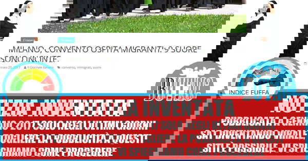 Convento ospita migranti – 9 suore incinte