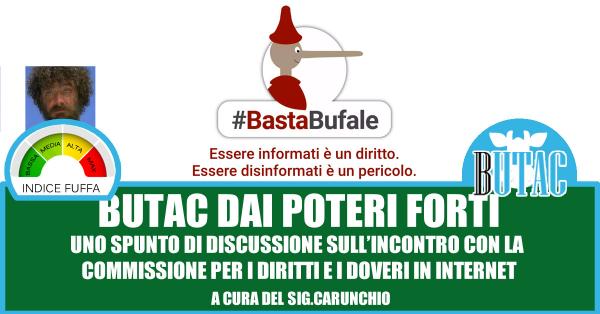 BUTAC incontra i poteri forti (e due)