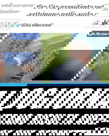 La vacanza extralusso di Napolitano