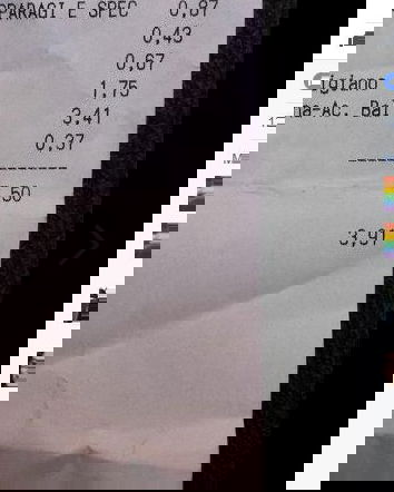 Lo scontrino del Senato