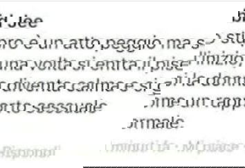 Lo stupro è un atto peggio, ma solo all’inizio…