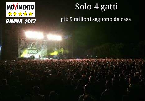 Rimini 2017, con gli Offspring o col M5S?