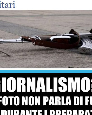 Kalashnikov e giornalismo