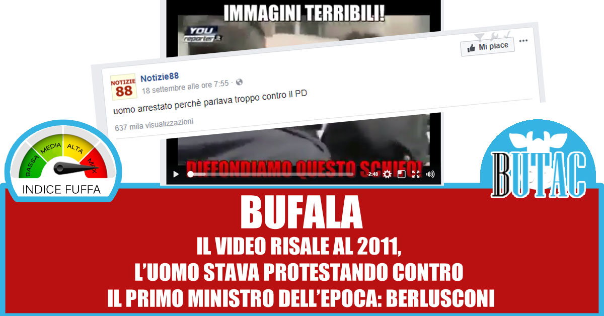 Uomo arrestato perché parlava troppo contro il PD article-post