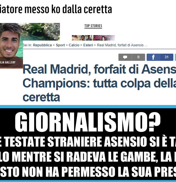 Asensio, la ceretta e il pelo infetto article-post