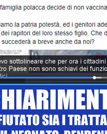 Polonia, vaccini e potestà genitoriale