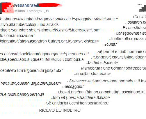 Stupratori, TBC, Aids ed escalation della fuffa article-post