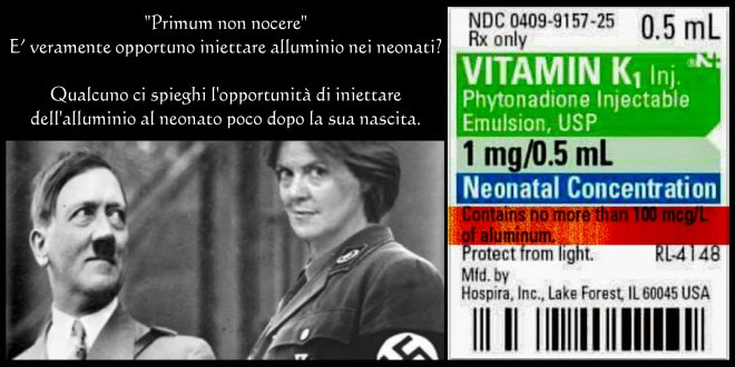 LiberaMenteServo, vaccini e vitamina K article-post