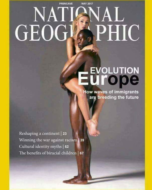 Evolution Europe, fake news e National geographic article-post
