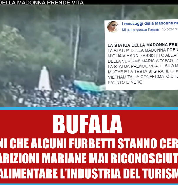 Statua della Madonna prende vita article-post