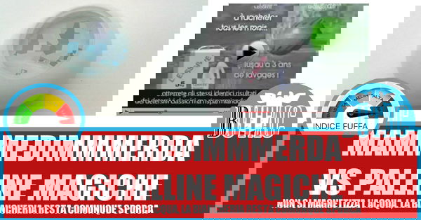 Magiche palline che puliscono tutto