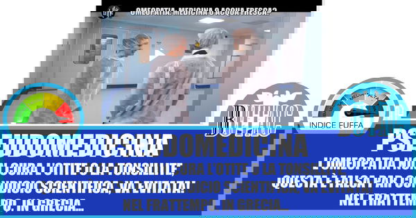 L’omeopatia, l’informazione e la fuffa