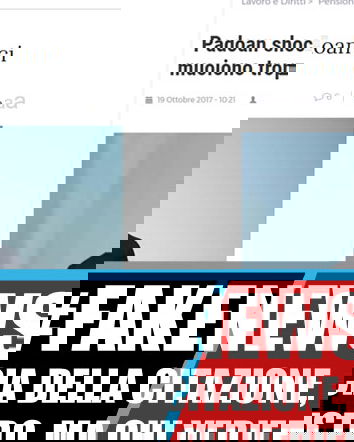 Padoan, gli anziani, l’INPS e le citazioni