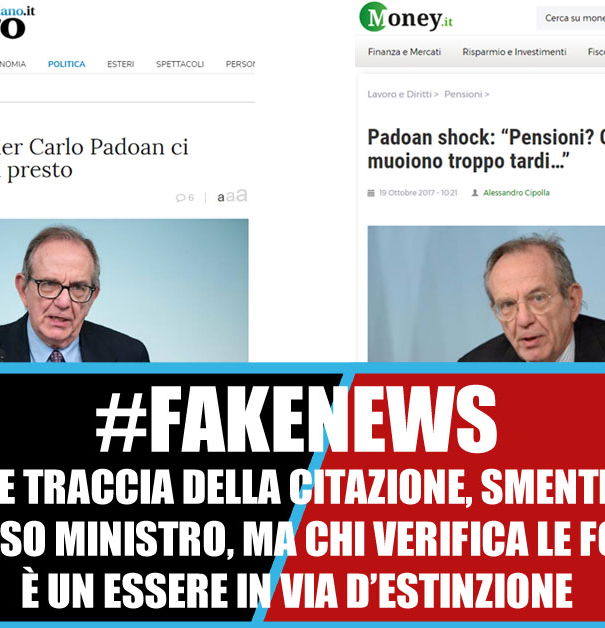 Padoan, gli anziani, l’INPS e le citazioni article-post