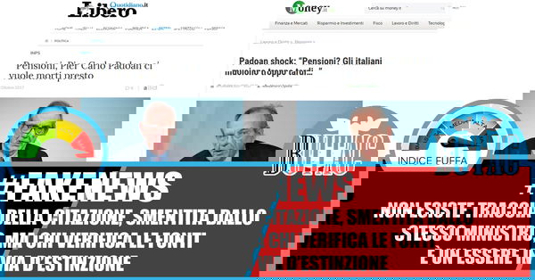 Padoan, gli anziani, l’INPS e le citazioni