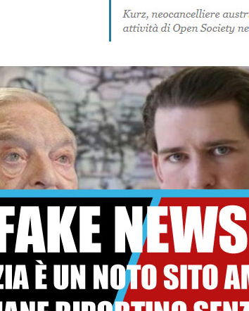 Fake news e finanza – Soros in Austria