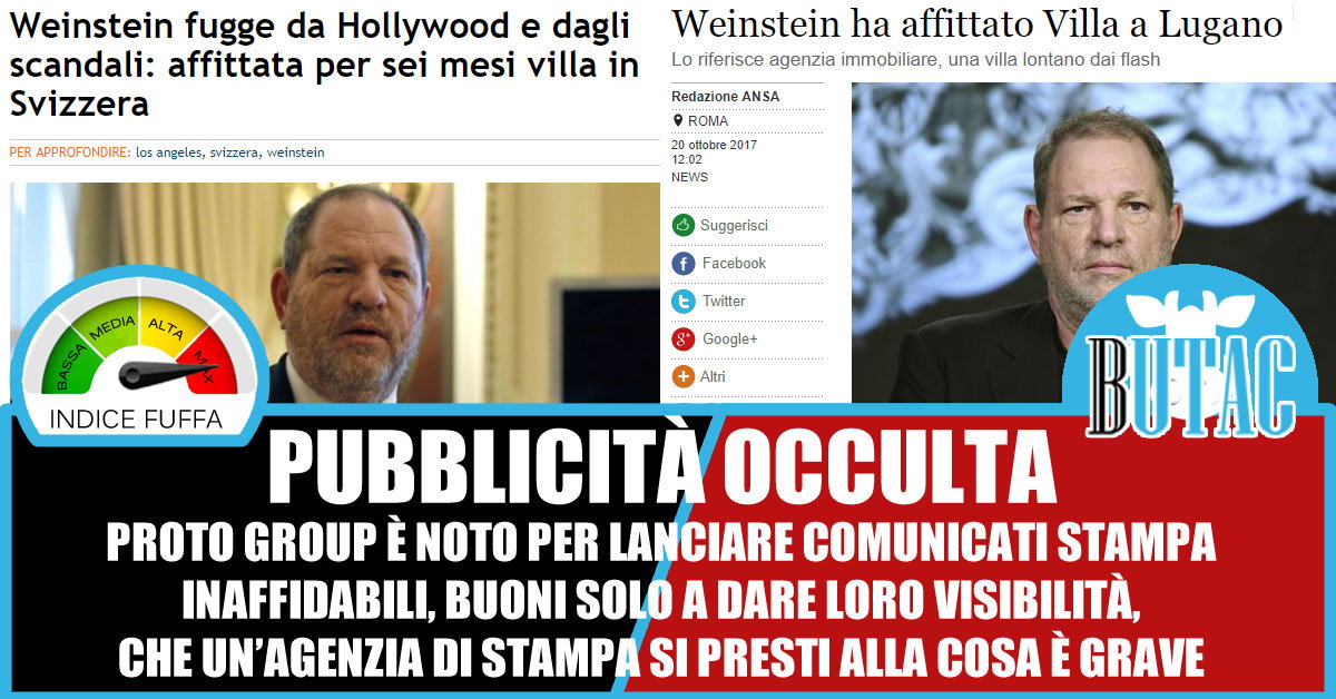 ANSA, Weinstein e marchette article-post