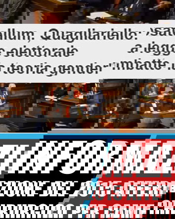 La teoria gender e il Rosatellum